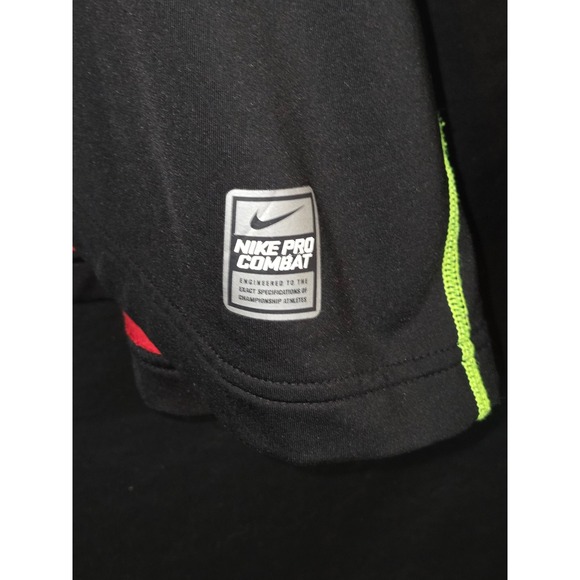 Nike Pro Combat Hyperwarm Dri Fit Max Men's Black Long Sleeve Top XXL - Picture 2 of 7